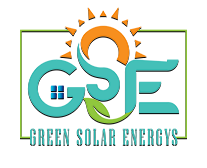 Green solar logo